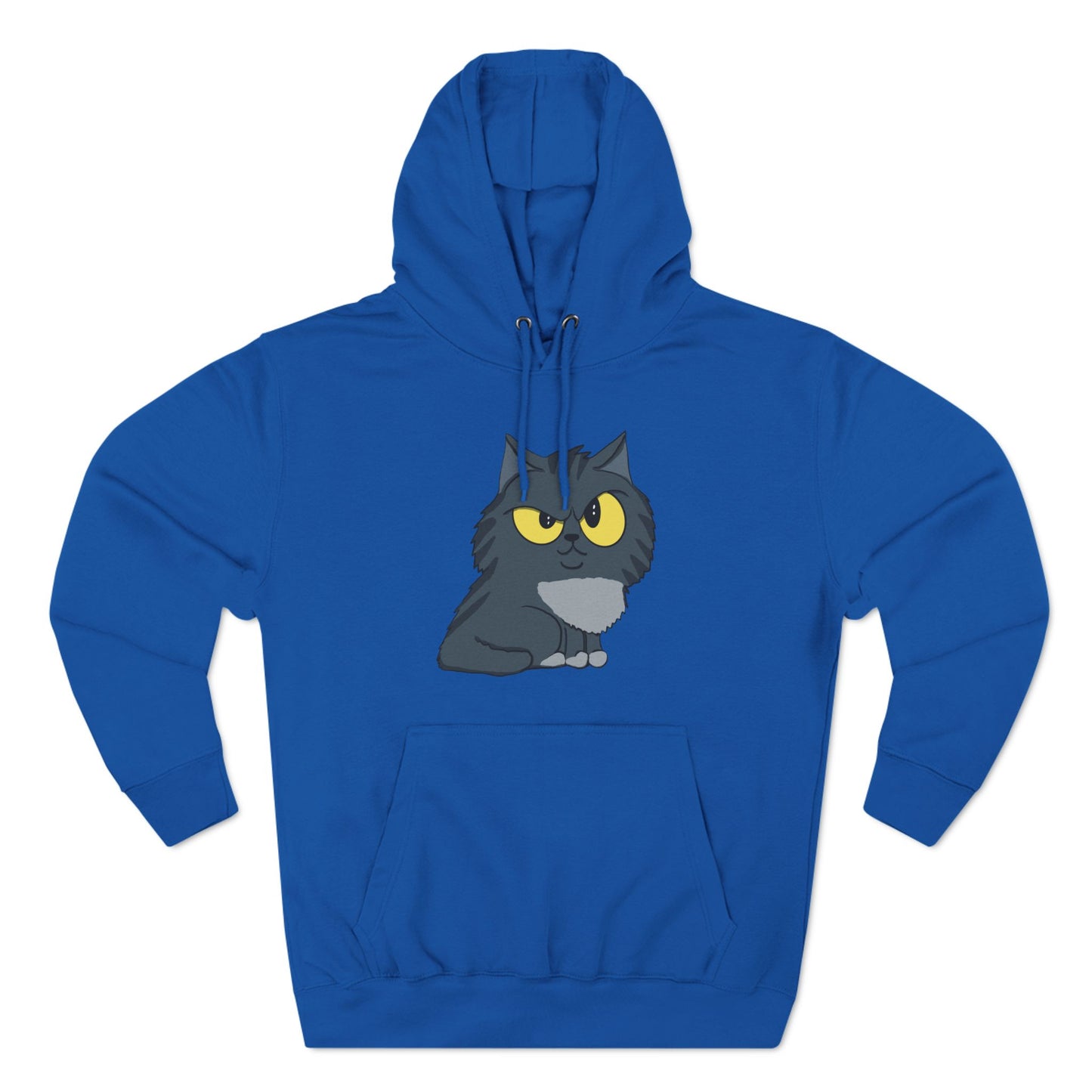 Sus Cat - Three-Panel Fleece Hoodie - Great Gift for Cat Lovers