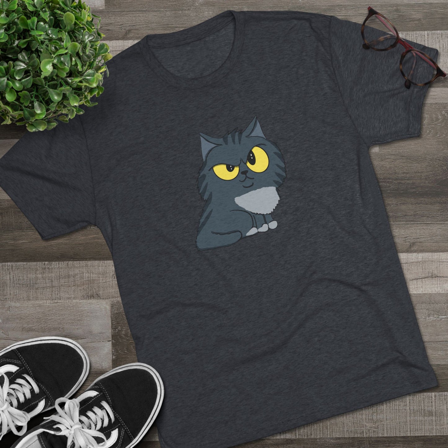 Sus Cat - Men's Triblend Tee - Great Gift for Cat Lovers