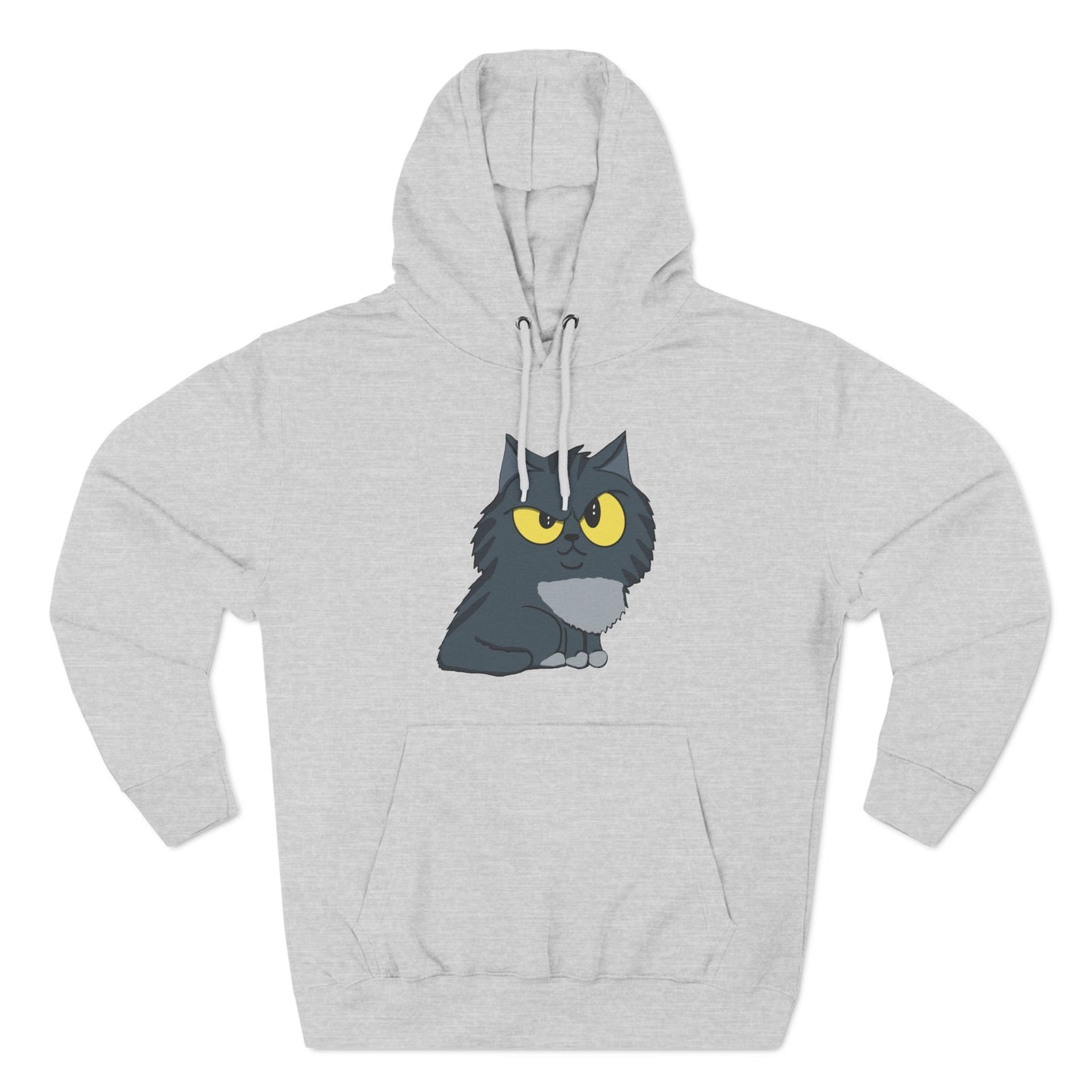 Sus Cat - Three-Panel Fleece Hoodie - Great Gift for Cat Lovers